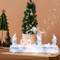 13 Inch Nativity Sets Indoor Decor for Christmas LED Acrylic Clear Lighted Musical Nativity Scene People Set Decorations for Xmas Home Table Shelf Christmas Religious Gift